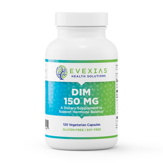 Evexias DIM 150 mg hormone balance supplement, 120 capsules