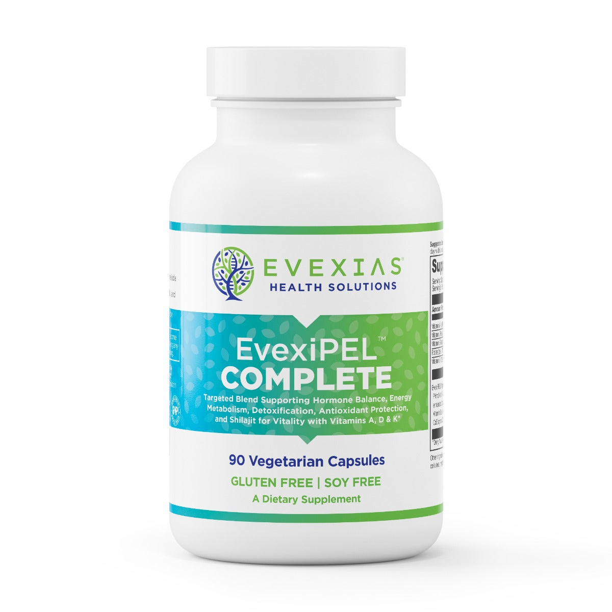 Evexias EvexiPEL Complete hormone balance supplement, 90 capsules