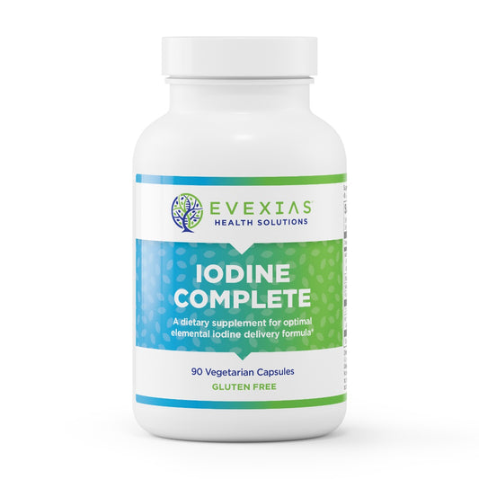 Evexias Iodine Complete supplement, 90 capsules