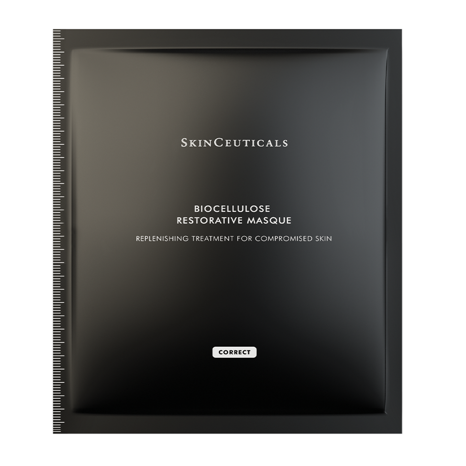 SkinCeuticals Biocellulose Restorative Masque soothing sheet mask pouch