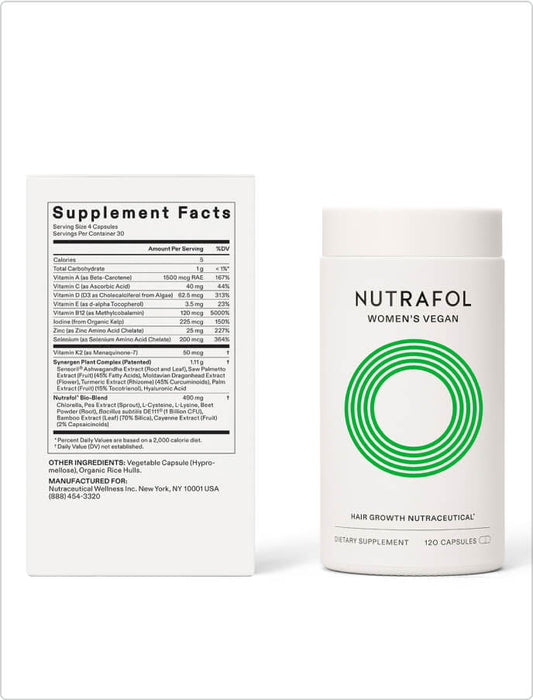 Nutrafol Women's Vegan Hair Growth (1 month Supply)